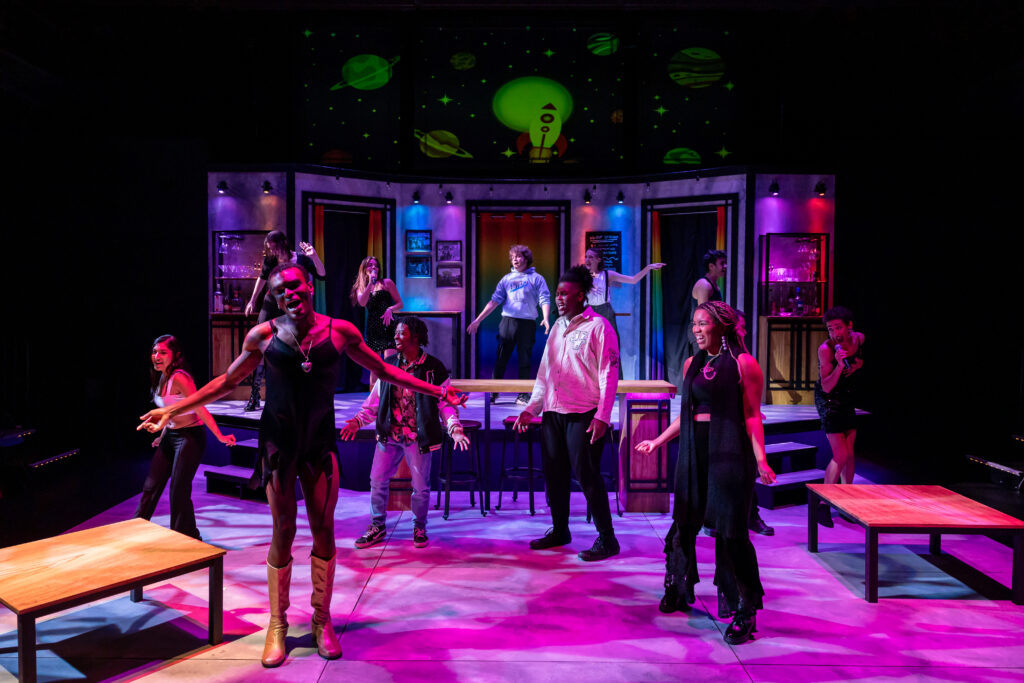 Production photo from U-M-B-C Theatre's shOUT: The Queer Theatre Project