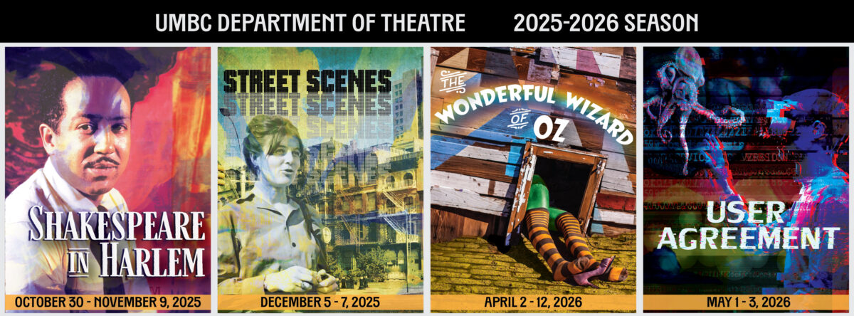 UMBC Theatre’s 2025 – 2026 Season